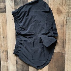 NWT CIRQ 3" Valencia Peak Trail Shorts Black Large Womens